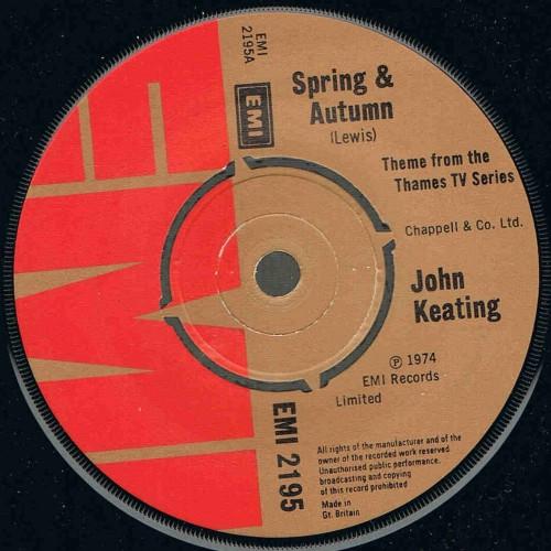 7-дюймовая пластинка JOHN KEATING - Spring & Autumn EMI2195 EMI 1974 Великобритания Танцевальная и электронная музыка Б/у