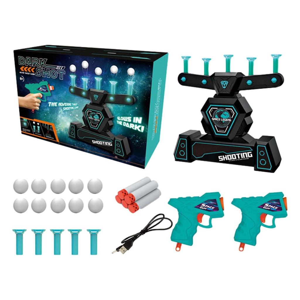 Shooting Floating Target Game, Electronic Floating Target Practice Toy, Foam Dart -, Space - Toy For Adults And Kids (with USB)