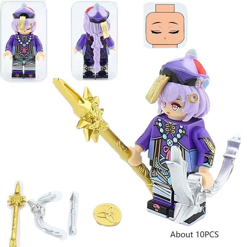 Оригинальная фигурка Genshin Impact, игрушка-конструктор для детей