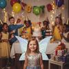 Sparkly Gradient Fairy Butterfly Wings Organza Elf Wings Butterfly Princess Wings  Children's Day