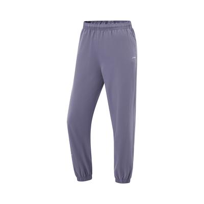 Спортивные брюки Fitness Series Casual Simple Solid Color Knit Knit, женские, темно-серые, фиолетовые, AYKV224-4