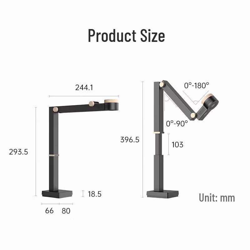 CZUR Fancy 4K Portable A3/A4 Document Camera CN plug (adapter included)