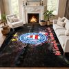 Esporte Clube Bahia Carpet Door Mat for Living Room or Bedroom Protective Mat Under Chair Office Decoration Christmas Gift Birthday Present