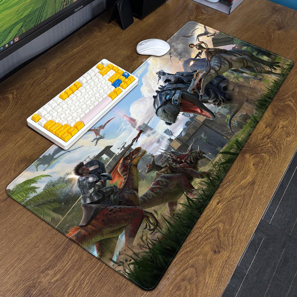 Ark Game Survival Ascended Коврик для мыши MouseMat XXL Компьютерные аксессуары Большой коврик для клавиатуры и ноутбука Новый продукт Геймер