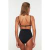 Черные трусики бикини для похудения с высокой талией Tbess20ba0018