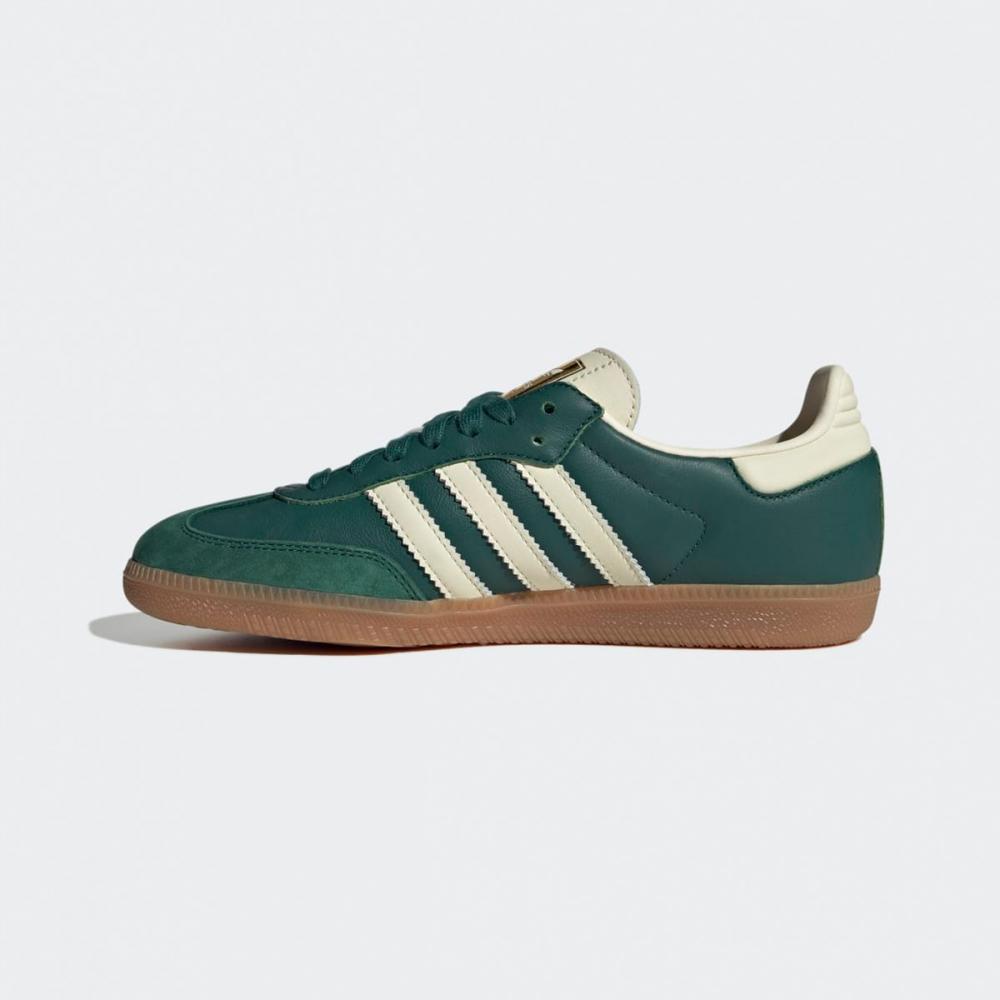 Adidas Samba Original Women Ie0872 Cgreen Crewht Goldmt