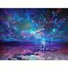 Diamond Painting Astral Full Diamond Embroidery Night Mosaic Landscape Rhinestone Pictures Home Decoration 30x40cm/12x16inch