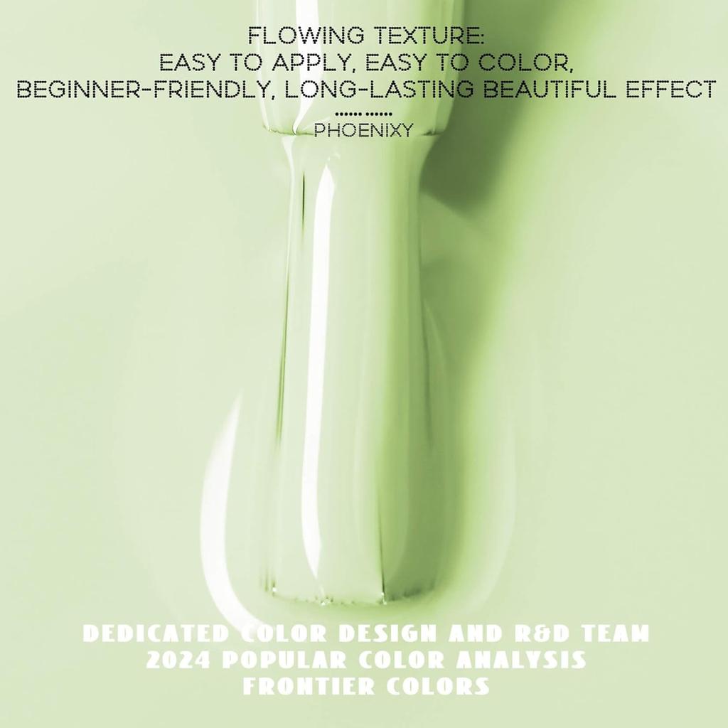 Набор гель-лаков PHOENIXY с лампой для ногтей 20 шт., верхний слой геля, базовый слой, набор для маникюра в подарок для женщин и девочек