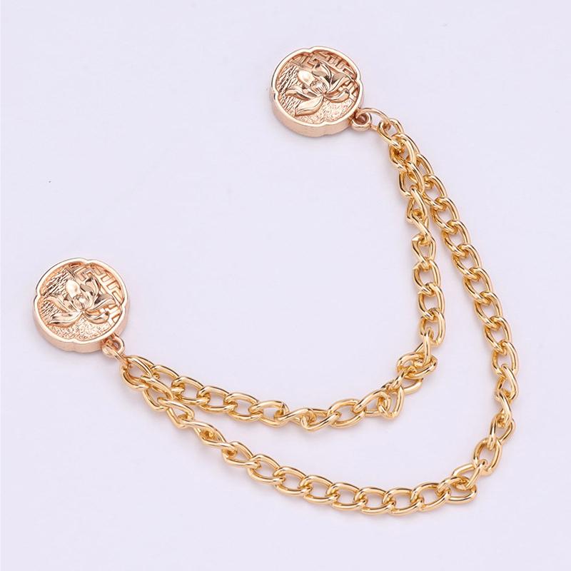 1шт магнитная пряжка цепи брюки нога фиксатор зажим фиксированная магнитная пряжка аксессуары для одежды