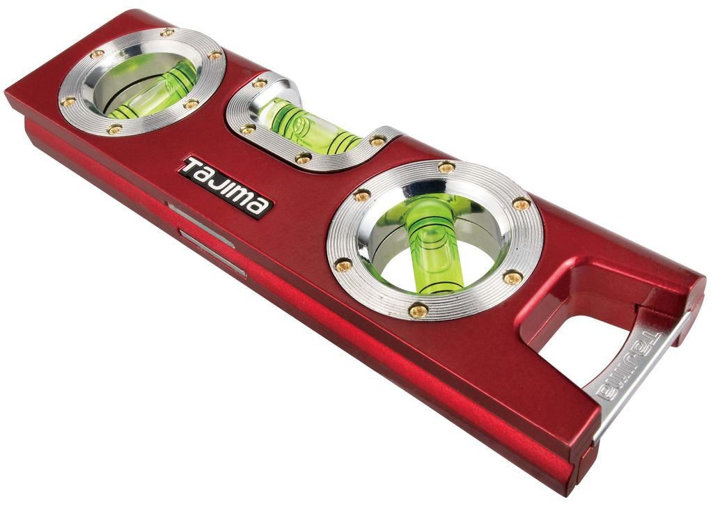 TAJIMA Мобильный уровень 160мм красный ML-160