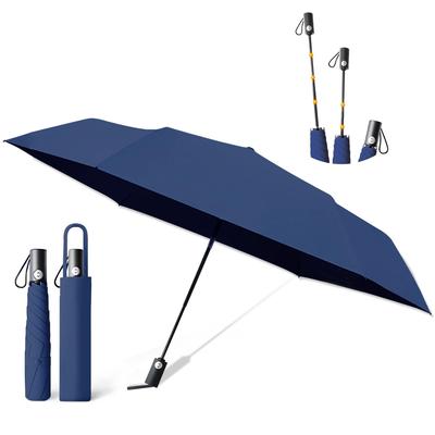 Складной зонт от солнца, блокирующий УФ-излучение, автоматически открывается и закрывается для хранения в большом автоматическом открывании и подходит как для солнечной, так и для дождливой воды и тепла 101 см