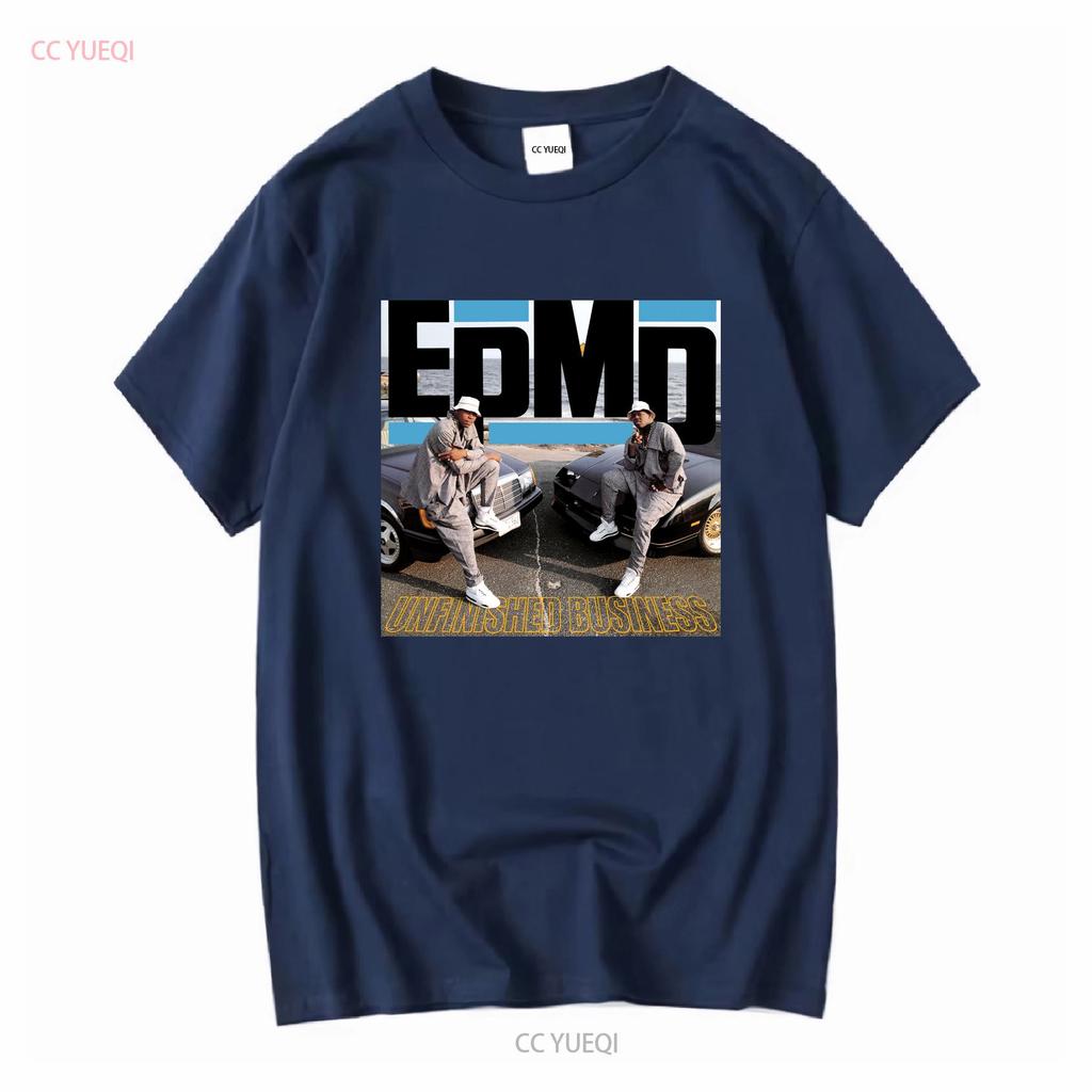 Epmd Unfinished Business T Shirt Vintage Washed Fashion Comfortable Slightly Breathable Streetwear Unisex Designer Clothes