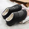 Зимние мужские тапочки Plus Velvet Теплые Водонепроницаемые Легкие Кухонные Туфли Шеф-Повара Износостойкие Рабочие Тапочки Домашние Мужские Мягкая Подошва