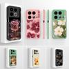 For Infinix Note 40 30 Pro Plus 40X Note30VIP 30i Phone Case Pretty Flowers Housing Ultra Thin Liquid Soft Silicone Super Shockproof For Infinix Cover
