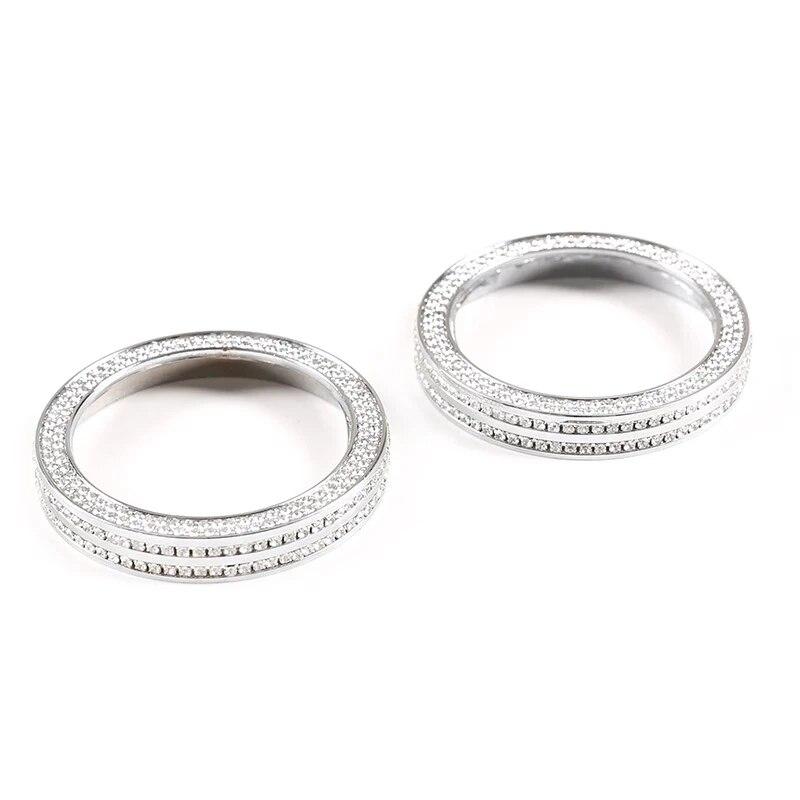 Auto AC Climate Control Ring Knob Trim Cover For Mercedes Benz GLE GLK CLS GL M GLS SLK SL G Class W166 X204 X166 Car Styling