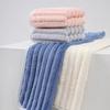 Coral Fleece Plus Velvet Thickened Towel Skin-friendly Soft Absorbent Striped Wash Face Towel