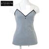CHANEL Excellent condition P10762V06479 1998 CC Logos camisole tops 40 grayUsed