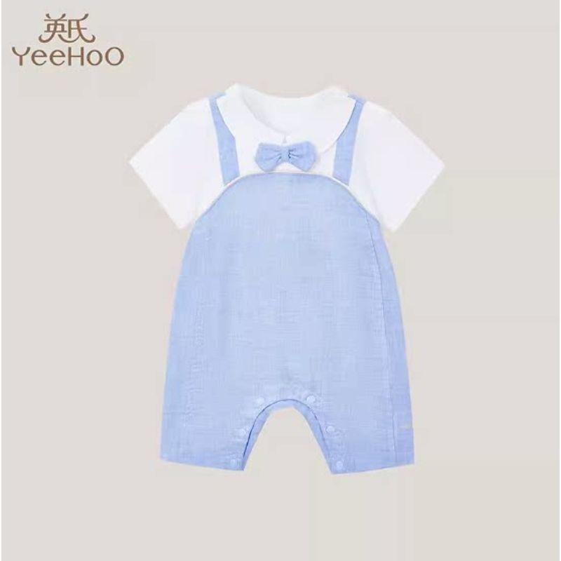 Yeehoo Детский комбинезон-платье Летний боди с коротким рукавом Yrhdj2P268A