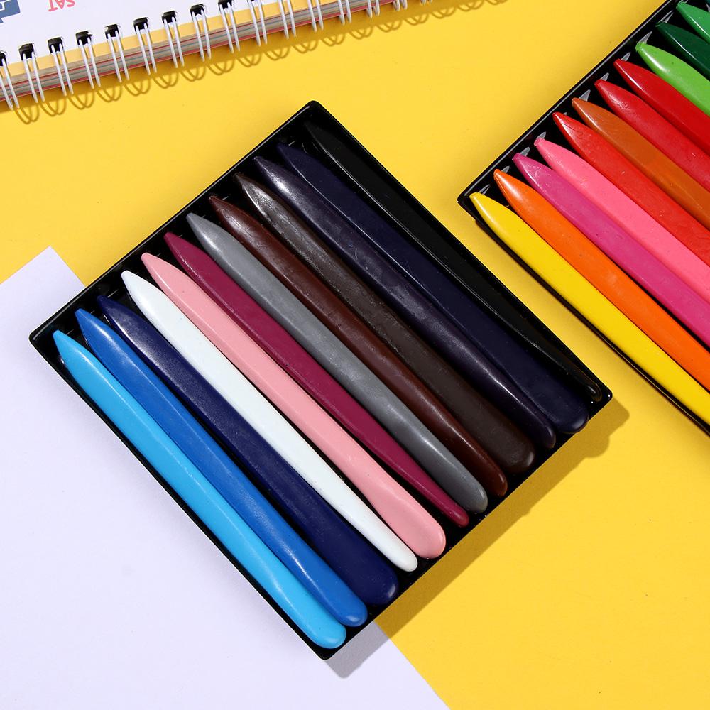 6/12/24/36 Colors Washable Plastic Crayon Oil Painting Stick Early Childhood Education Tools