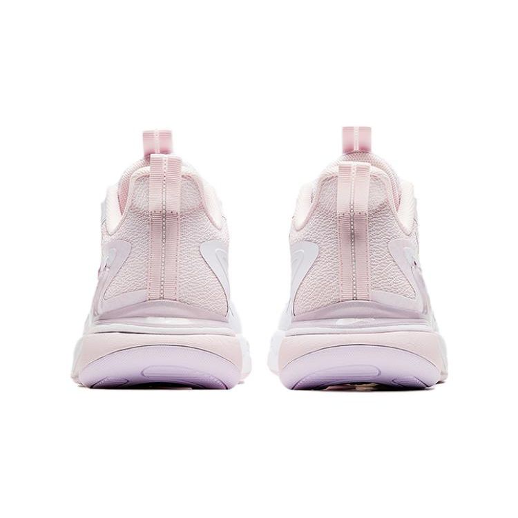 Anta Kids Versatile Comfortable Physical Test Low-Top Running Shoes Kids Sneaker White Pink 322415513-1