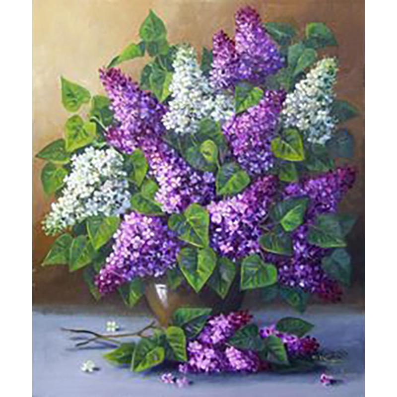 DIY 5D алмазная живопись ваза для цветов комплект для вышивки крестом полная дрель круглая вышивка мозаика стразы подарок настенное искусство домашний декор