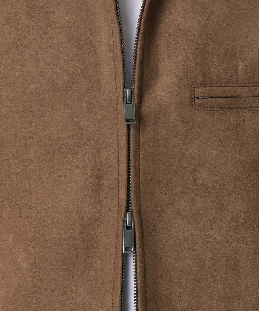 Musinsa Standard Synthetic Suede Work Jacket [Light Brown]
