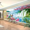 Wallpaper 3d Wonderland Peacock Landscape Painting Living Room Bedroom Hotel TV Background Wall Decoration