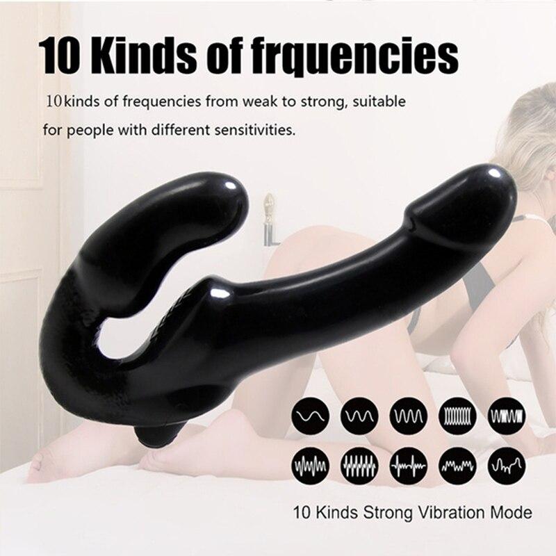 Wireless Remote Double-heads Dildo Vibrators for Women Men Couples Sex Toys Masturbators Exotic Accessories Toys
