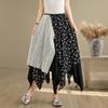 Plus Size High Waist Vintage Summer Casual Loose Long for Woman Skirts Womens Skirt