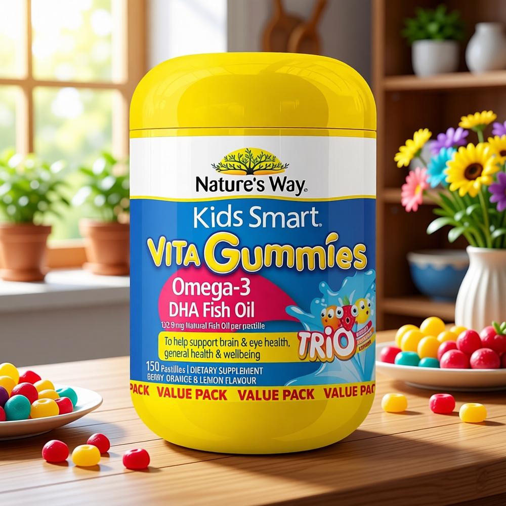 Nature's Way Kids Smart Vitagummy Omega-3 Australia 150 Tablets 1 pcs