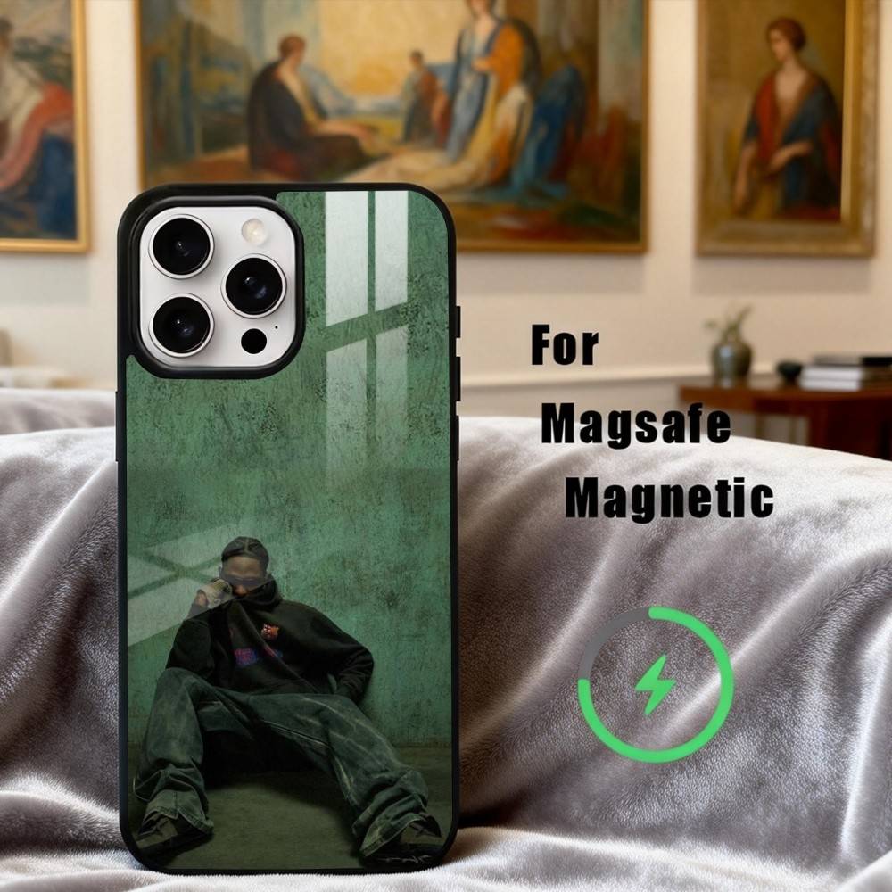 Confident T-Travis S-Scott-T Phone Case For iPhone17,16,15,14,13,12,11 Plus,Pro Max Magnetic For Magsafe Wireless Charging