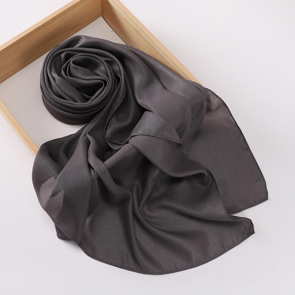 Malaysia's New Women's Head Scarf, Pearlescent Yarn Series Scarf Shawl