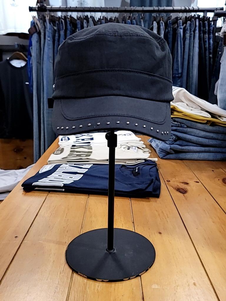 Buckaroo BC Women's Cotton Rivet Trim Military Cap 45AP-240