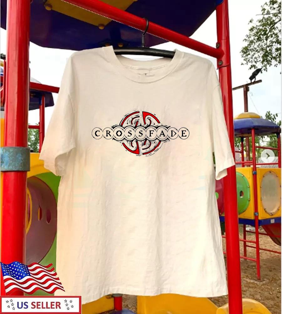 Crossfade Logo White Cotton All size S-5XL Gift For Fans T-shirt DS268 Unisex T-Shirt
