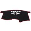 Car Dashboard Cover Mat to Avoid Light, Colorfast, UV Resistant, Installation, Replacement for 2012-2016 with Vents and Openings for