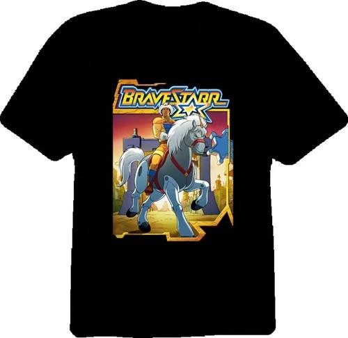 Brave Starr Cartoon Retro Vintage Tv T Shirt