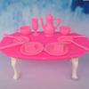 Kids Toys Play House Doll Accessories Doll's Plastic Dinning Table For Barbie Dolls For Kelly Dolls For Barbie Dollhouse