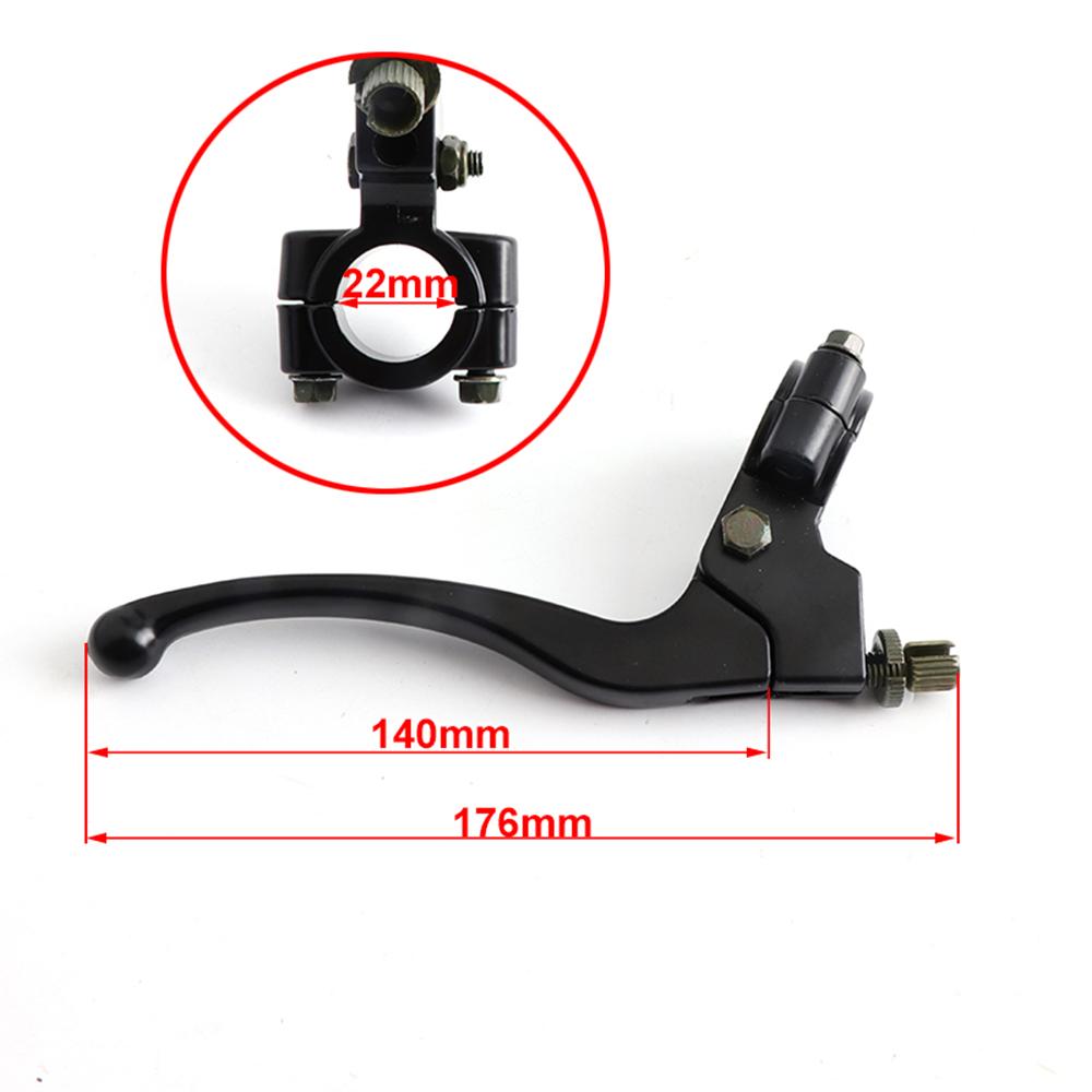 Motorcycle 7/8" 22mm Clutch Brake Handle Lever Perch For Honda CR XL XR CRF XR80 XR100 CRF70 CRF50 CRF80 CRF100 CRF150 Dirt Bike