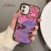 Чехол для телефона с цветком сливы для iPhone 11 12 13 14 Pro Max mini X XR XS SE 2020 6S 7 8 Plus Samsung Galaxy S21 S22 Крышка-накладка
