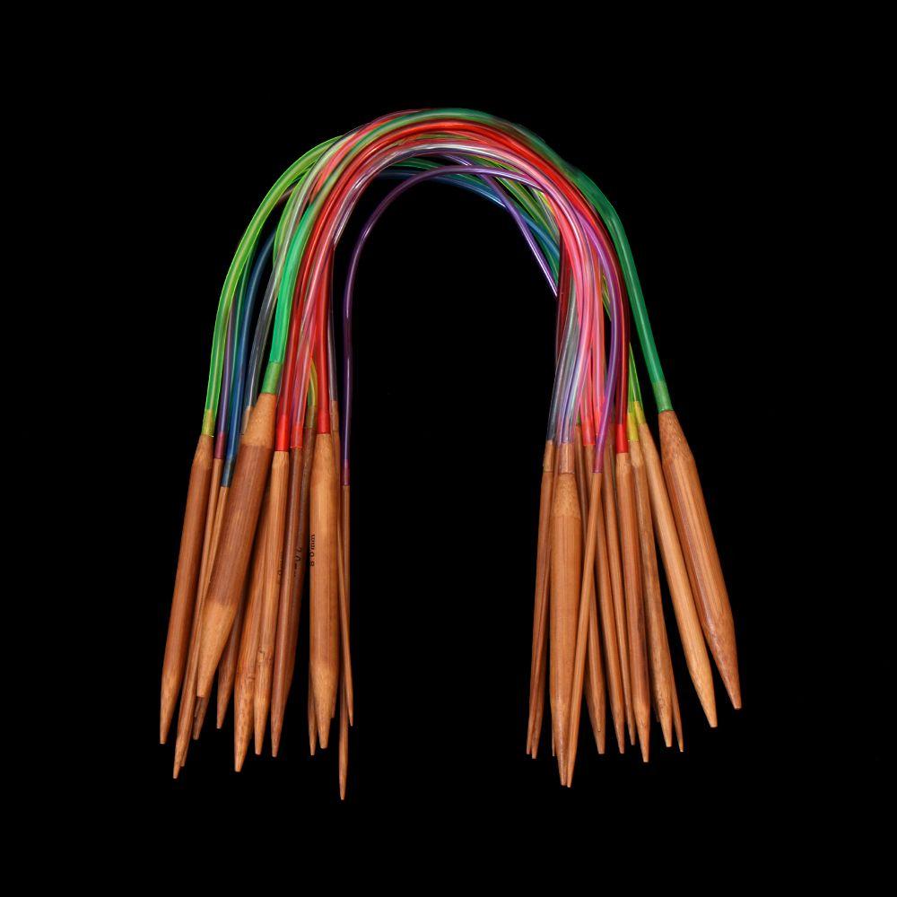 Гладкие цветные трубчатые швейные принадлежности булавка для вязания спицы круговые спицы