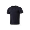 Fitness Series Letter Print Crew Neck Short Sleeve T-Shirt Men Tops Black ATST103-1