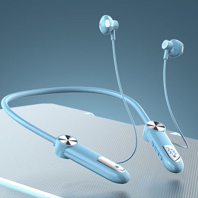 Waterproof Wireless Bluetooth5.3 Neckband Earphones Sport Magnetic Headset In Ear Earbuds Stereo Headphones For IOS Android Phone