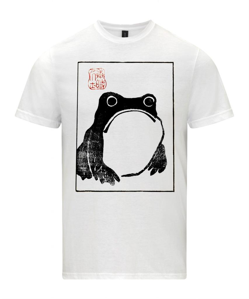 Matsumoto Hoji Sad Unimpressed Depressed Frog Toad Drawing Fine Art T-Shirt
