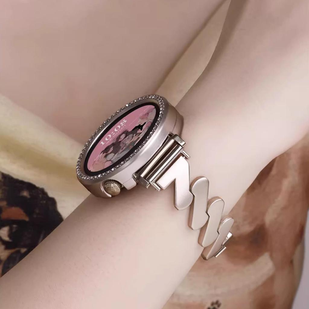 Блестящий полый корпус-рамка для Huawei Watch GT6 Алмазный хрустальный бампер-защита для Huawei Watch GT6 41 мм Аксессуар-оболочка