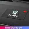 Автомобильный противоскользящий коврик для Skoda Rapid Kodiak Superb Octavia 2 A7 Fabia Tour RS Kamiq Yeti, аксессуары для интерьера автомобиля
