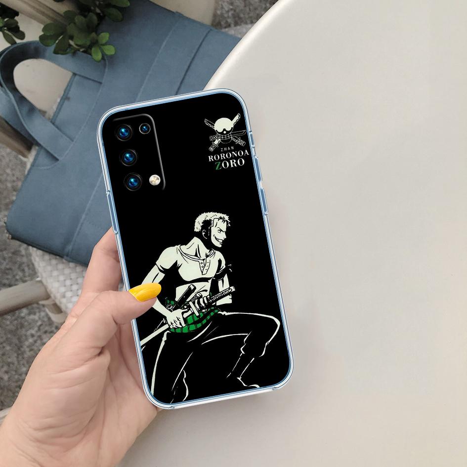 FM50 Zoro One Piece Soft Shell Transparent Phone Case for Samsung Galaxy A04 A04S A14 A23 A34 A54 M23 M33 M52 M53