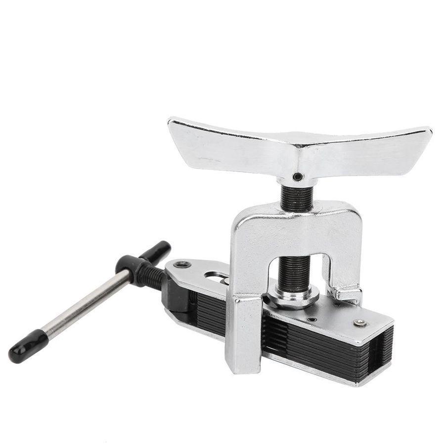 Развальцовочное устройство для кондиционирования воздуха 3/16 дюйма - 3/4 дюйма (4-19мм) Разрезанная медная труба Универсальный инструмент для развальцовки тормозных трубок Устройство для развальцовки тормозных трубок