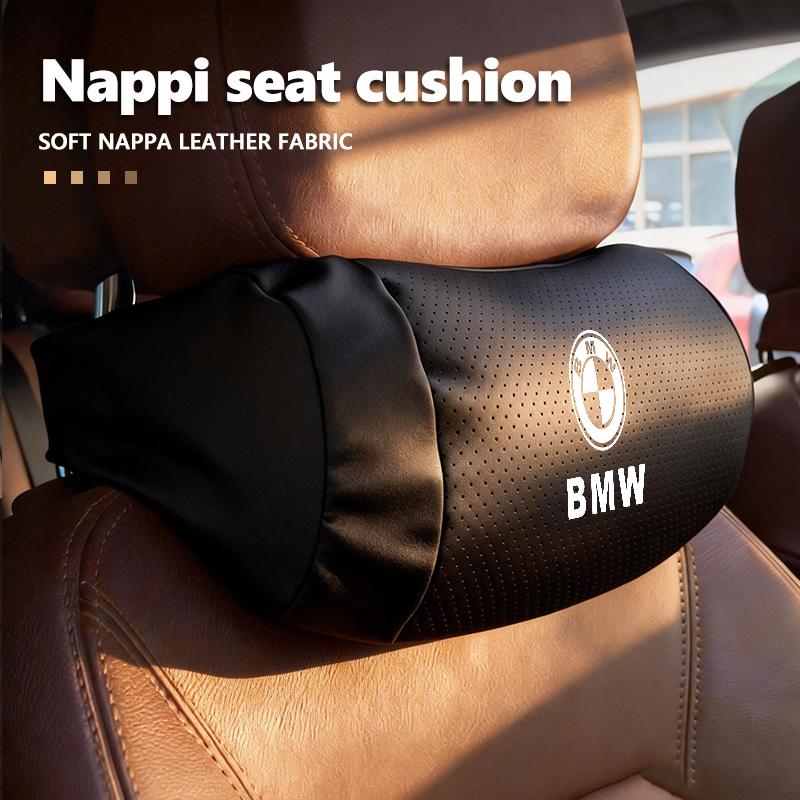 OPZA3 Car Neck Pillow Protector Seat Headrest Soft Neck Cushion Support For BMW Performance X1 M3 M6 F01 F02 E34 E36 E60 F10 F20 X6