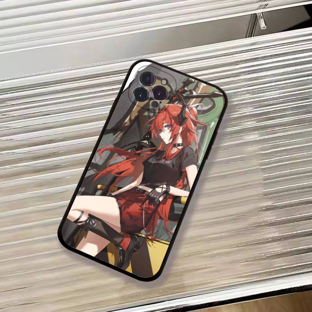 Чехол для телефона Arknights Силиконовый Мягкий Для IPhone 17 16 15 14 13 12 11 X XR Plus Pro Max Plus