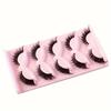 Makeup 5 Pairs Cat Eye Lashes Faux Eyelashes  Eye Elongated False Eyelashes
